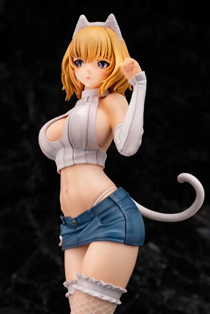 Original Character PVC Statue 1/6 Cat Girl Shironeko Chan 26 cm product photo