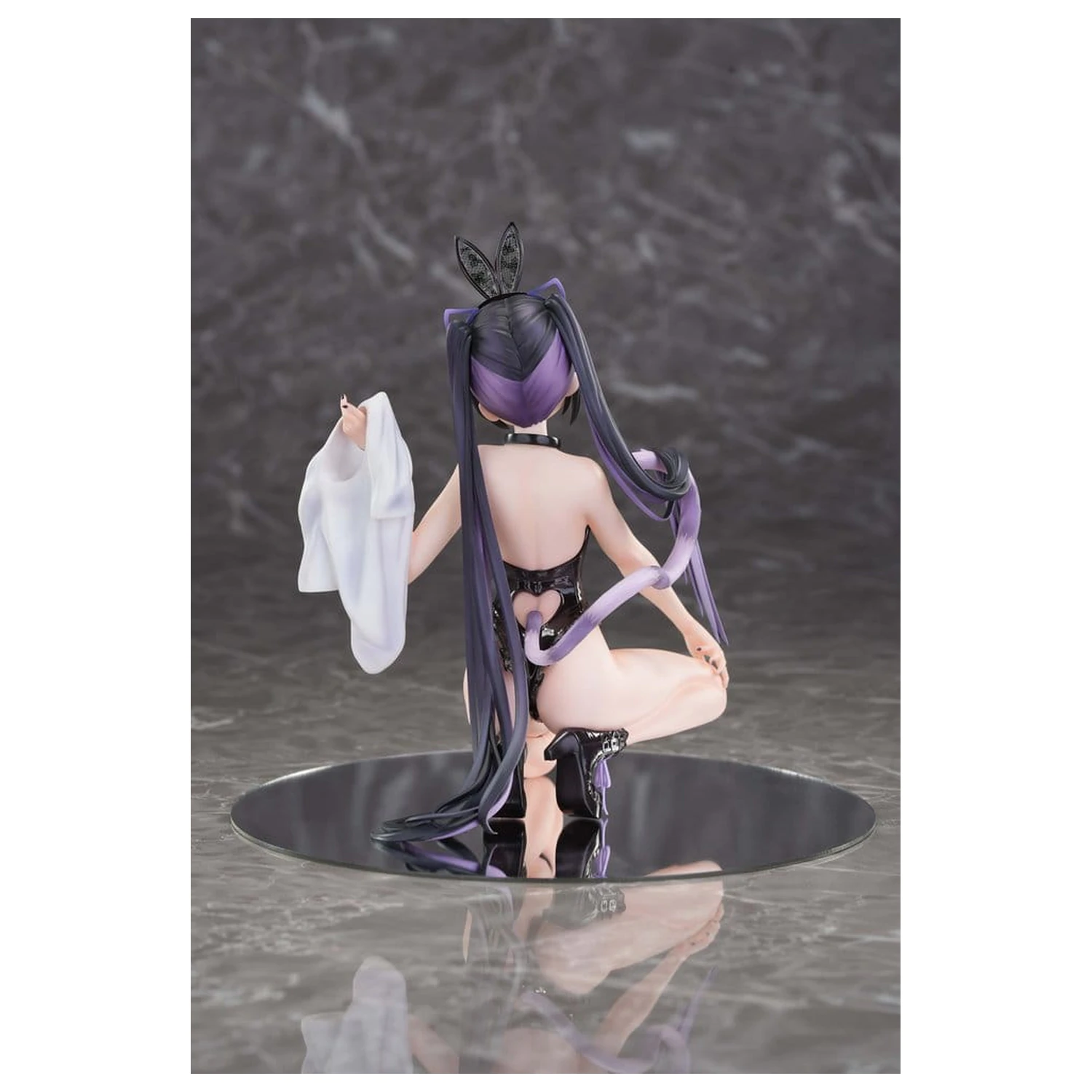 Original Character PVC Figure 1/6 Cheshire Cat Bunny Suit Ver. Illustration by Rosuuri 18 cm product photo