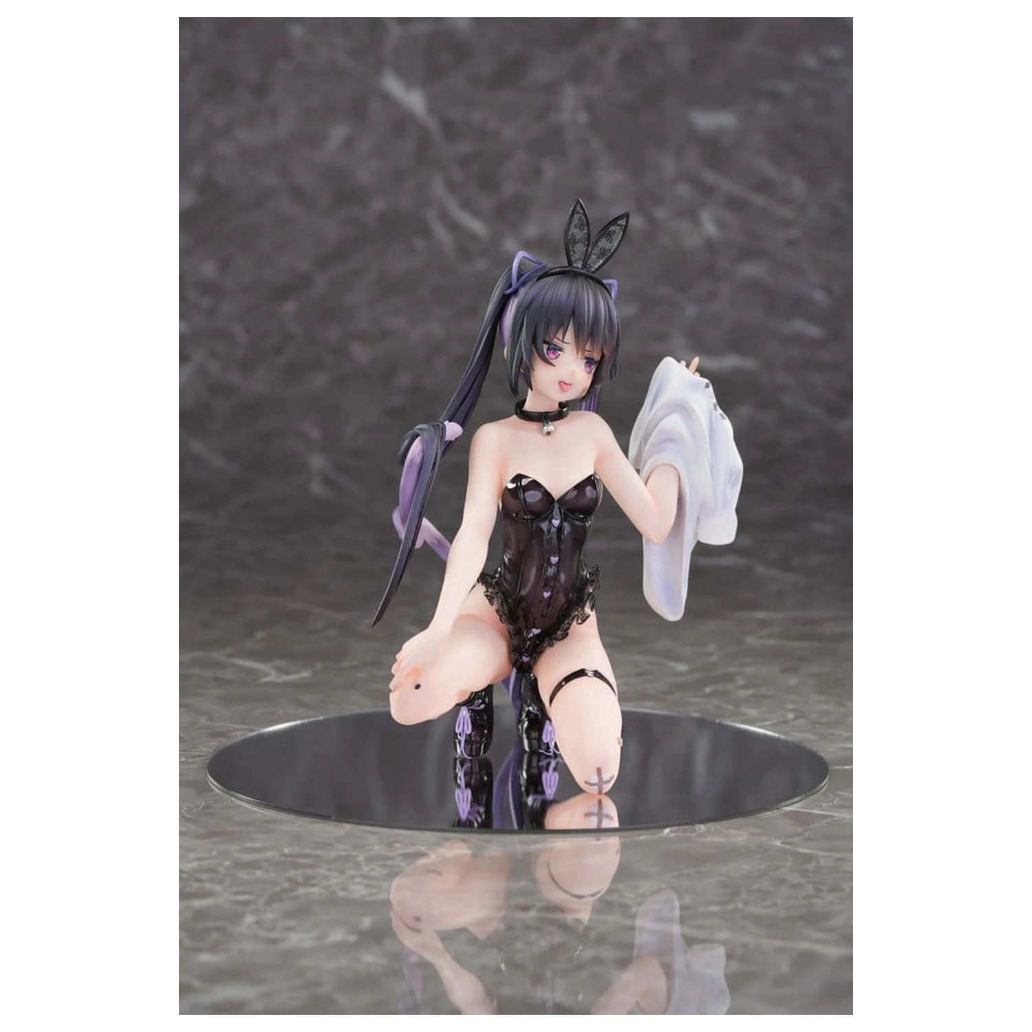 Original Character PVC Figure 1/6 Cheshire Cat Bunny Suit Ver. Illustration by Rosuuri 18 cm product photo