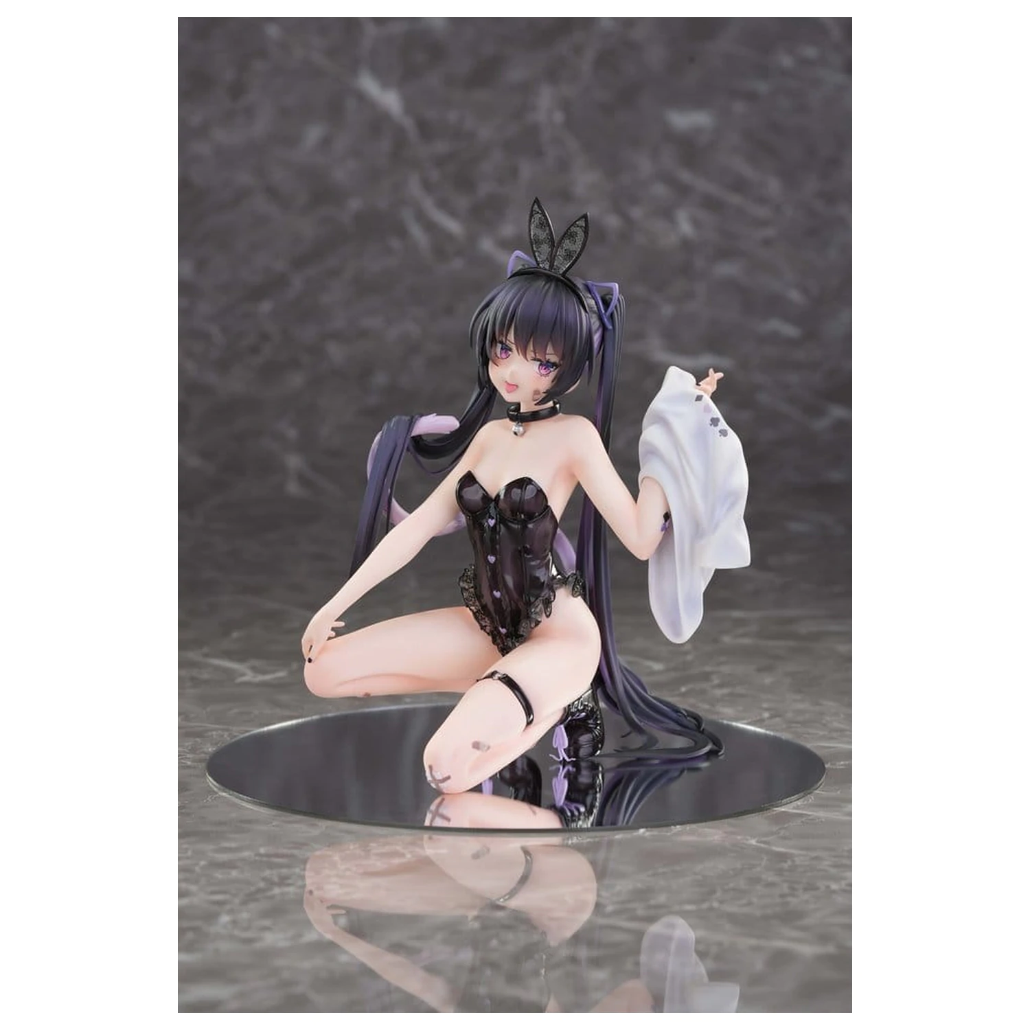Original Character PVC Figure 1/6 Cheshire Cat Bunny Suit Ver. Illustration by Rosuuri 18 cm product photo