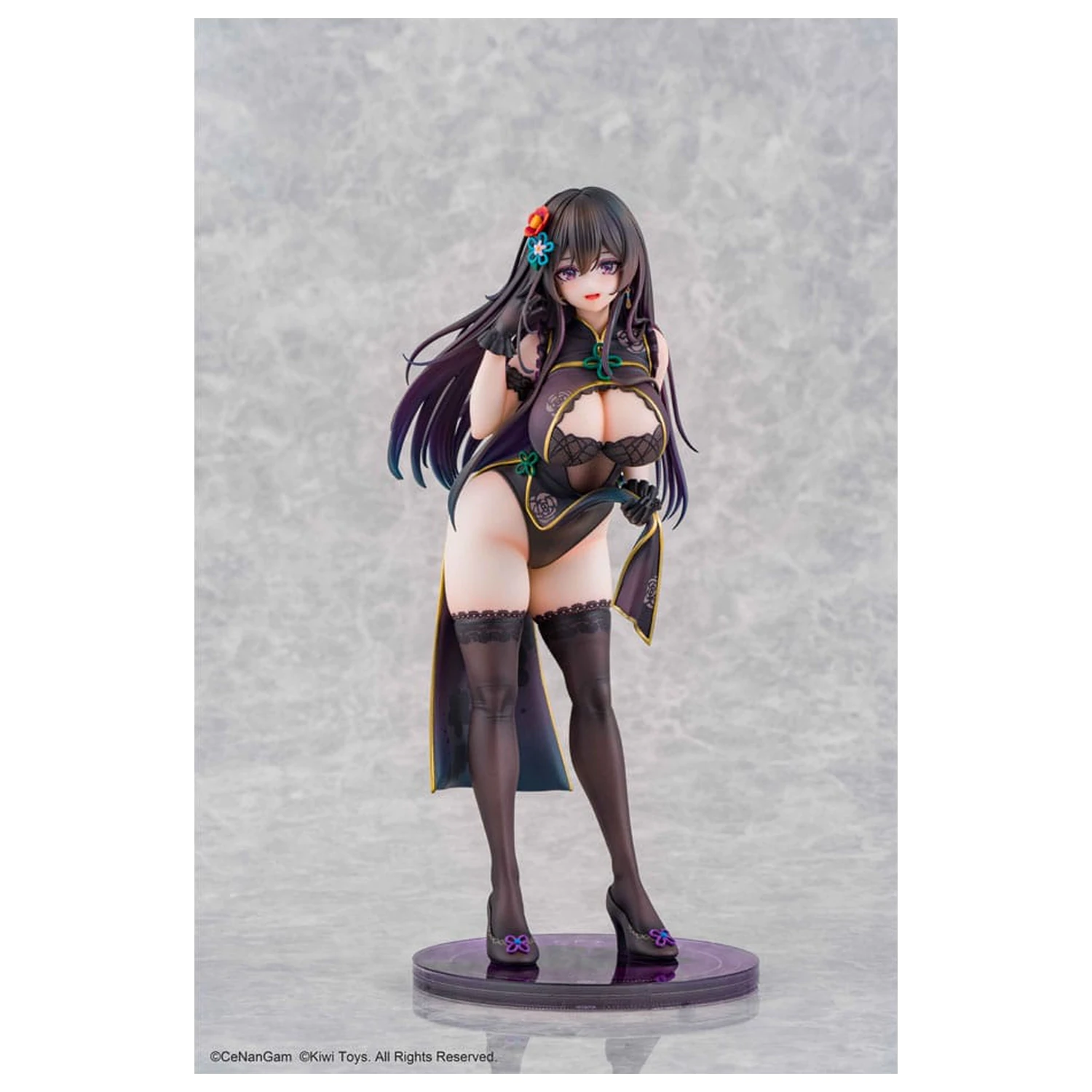 Original Character PVC Statue 1/6 China Dress Nyan Deluxe Version 26 cm product photo