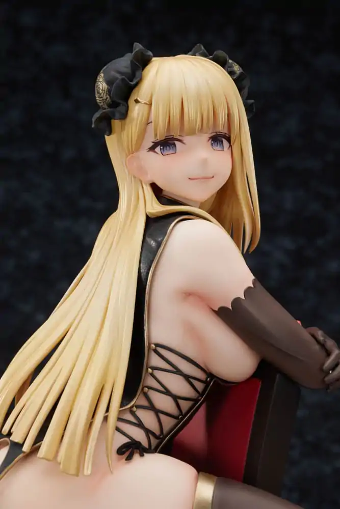 Original Character Statue 1/6 China Girl Black Ver. Illustrated by oekakizuki 20 cm product photo