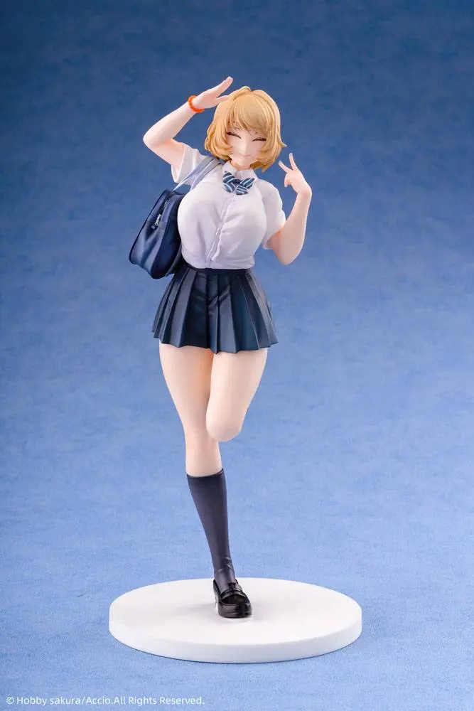Original Character PVC Statue 1/6 Chiyoko Atsumi Blue Panty Ver. 25 cm product photo