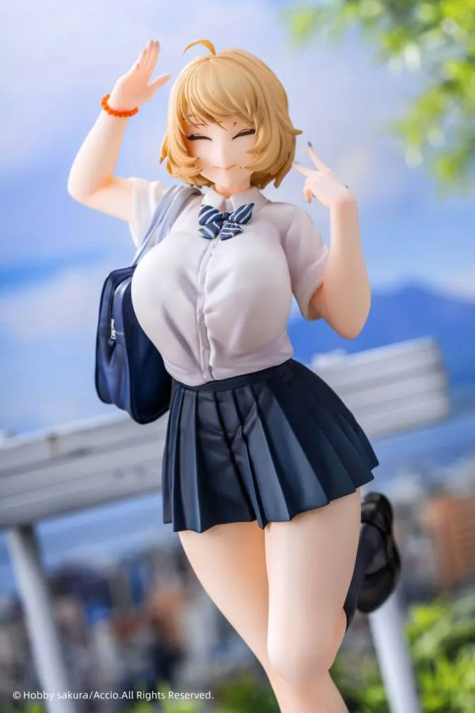 Original Character PVC Statue 1/6 Chiyoko Atsumi White Panty Ver. 25 cm product photo