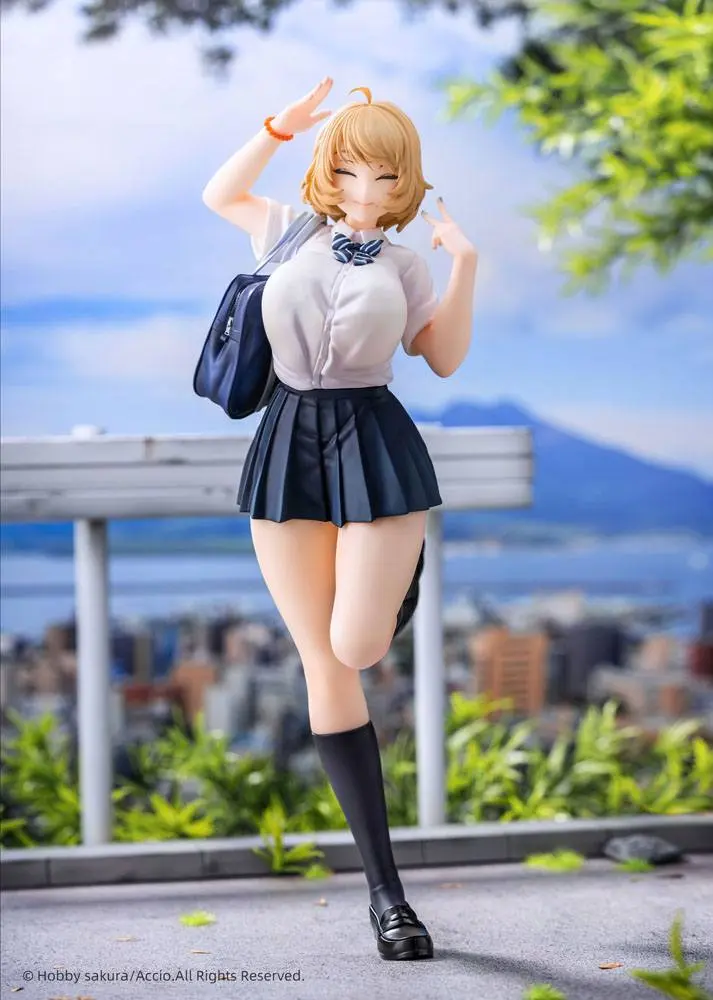Original Character PVC Statue 1/6 Chiyoko Atsumi White Panty Ver. 25 cm product photo