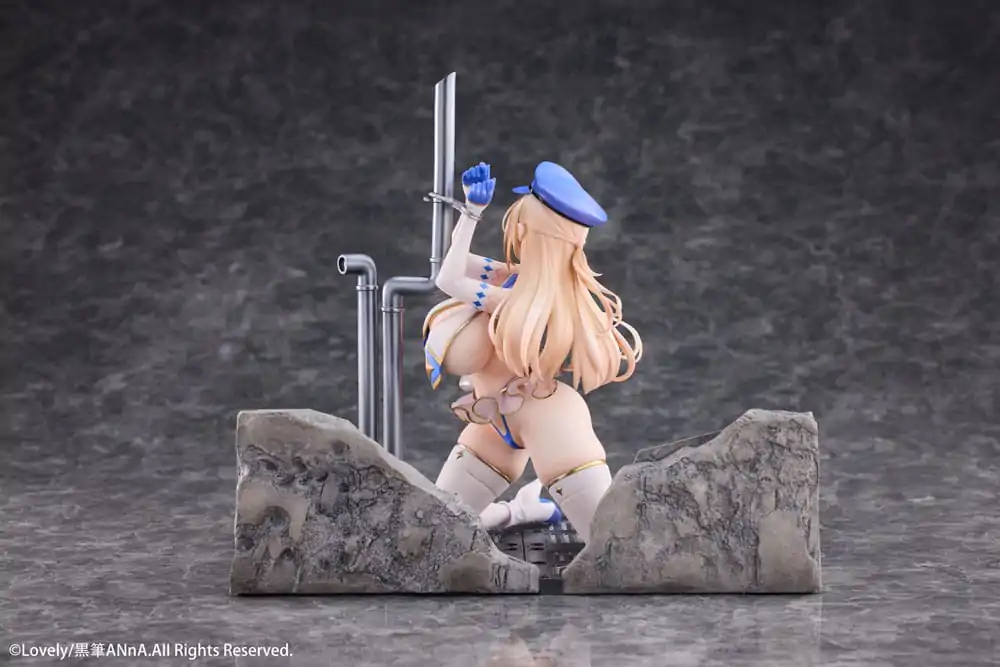 Original Character PVC Statue 1/6 Christina Restrained Police Officer 21 cm product photo