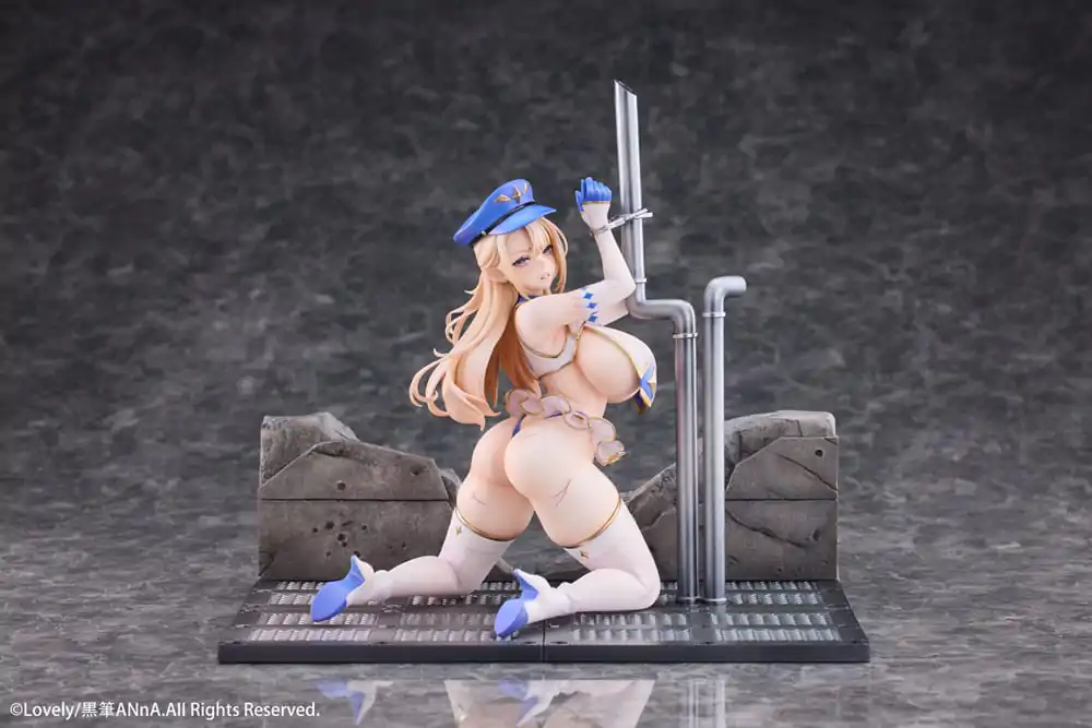 Original Character PVC Statue 1/6 Christina Restrained Police Officer 21 cm product photo