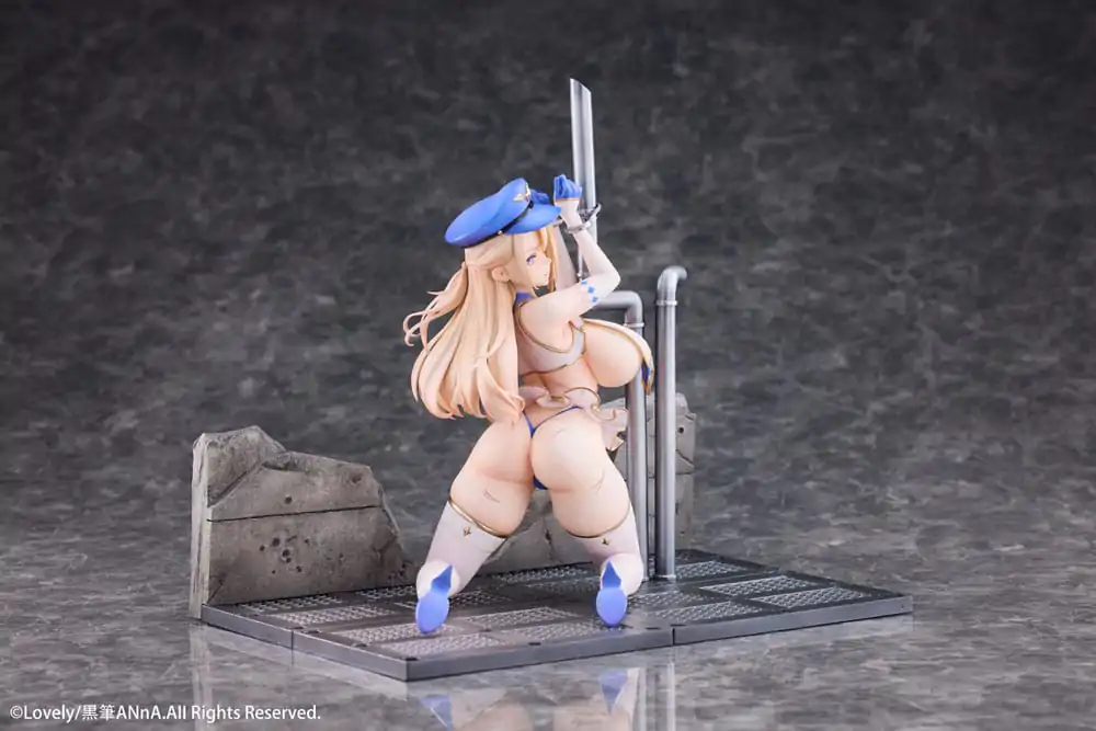 Original Character PVC Statue 1/6 Christina Restrained Police Officer 21 cm product photo