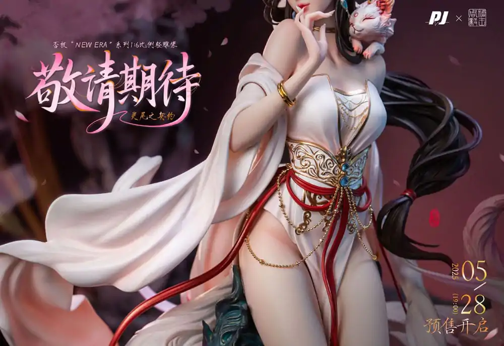 Original Character PVC Statue 1/6 Contract Illustration by Zhou Yi x New Era 41 cm product photo