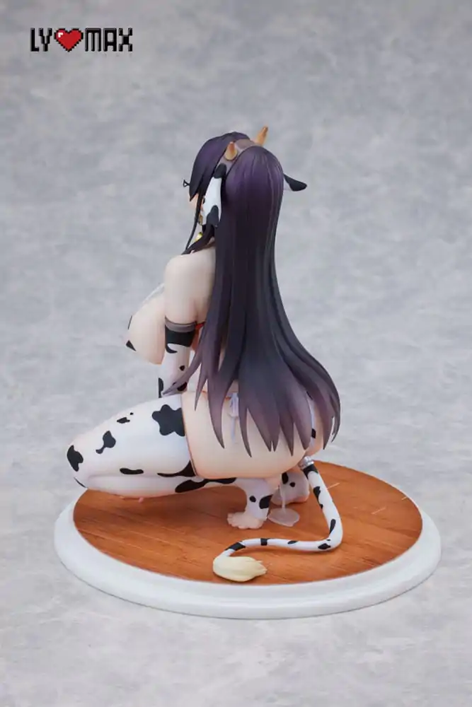 Original Character PVC Statue 1/6 Cow Pattern Bikini Senpai Kokufu 16 cm product photo