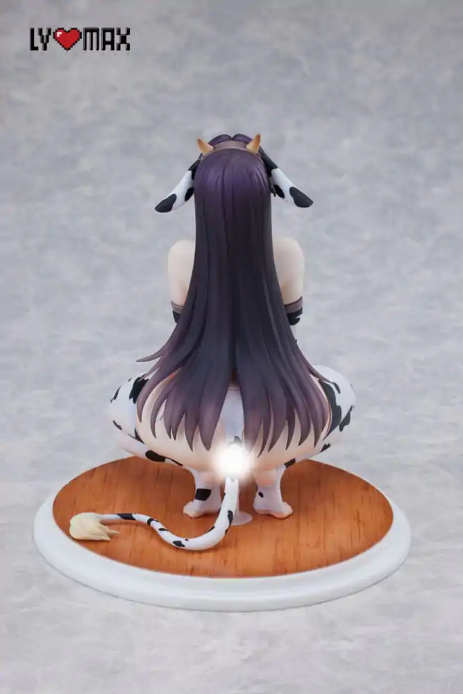 Original Character PVC Statue 1/6 Cow Pattern Bikini Senpai Kokufu 16 cm product photo