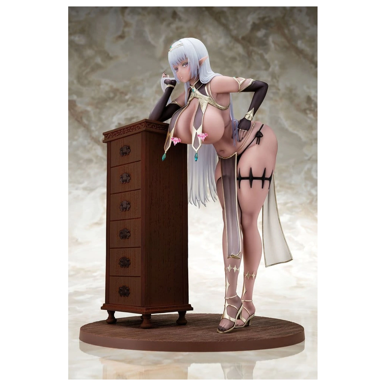 Original Character PVC Figure 1/6 Dark Erofu illustration by oekakizuki 26 cm product photo