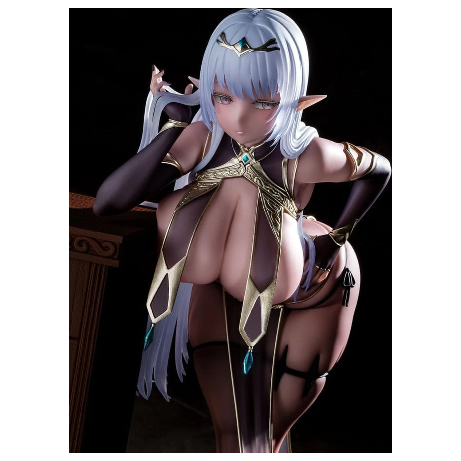 Original Character PVC Figure 1/6 Dark Erofu illustration by oekakizuki 26 cm product photo