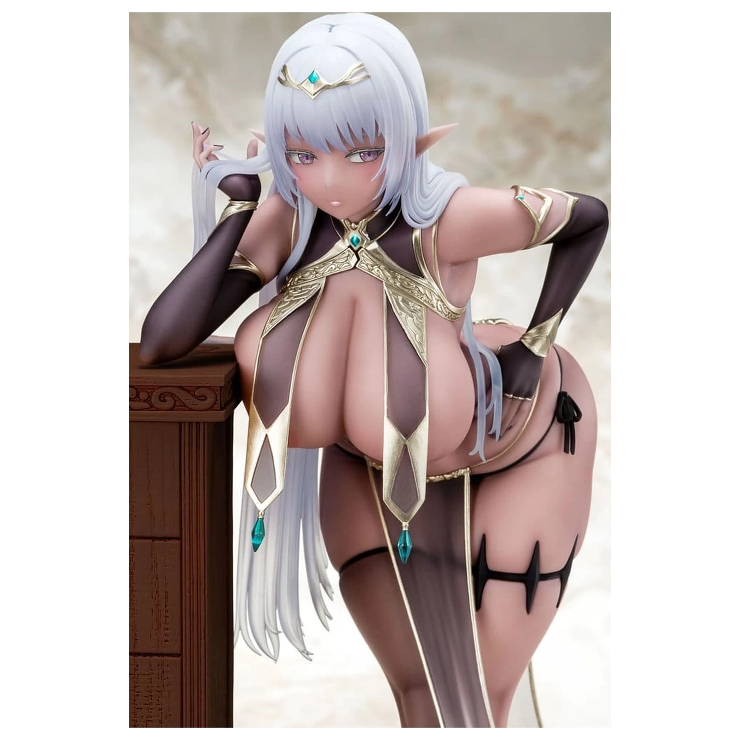 Original Character PVC Figure 1/6 Dark Erofu illustration by oekakizuki 26 cm product photo
