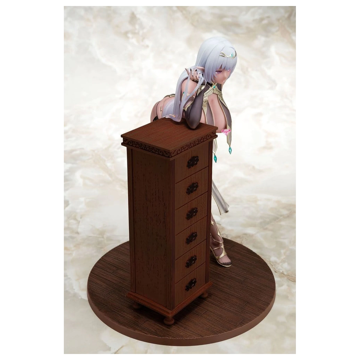 Original Character PVC Figure 1/6 Dark Erofu illustration by oekakizuki 26 cm product photo