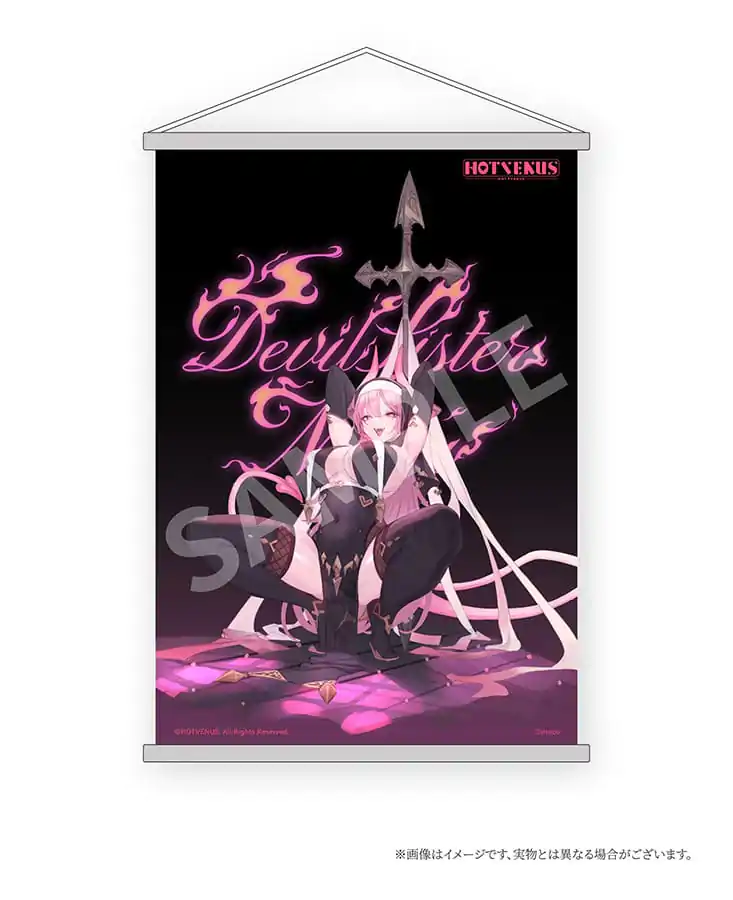 Original Character Statue 1/6 Devil Sister Nemu Tapestry Set Edition 30 cm product photo