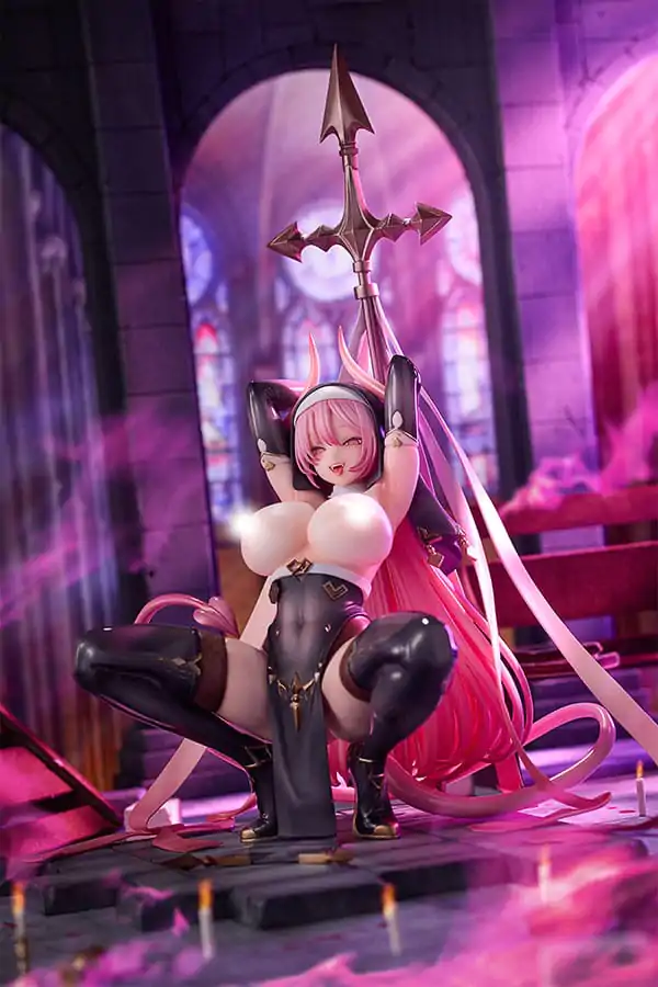 Original Character Statue 1/6 Devil Sister Nemu Tapestry Set Edition 30 cm product photo