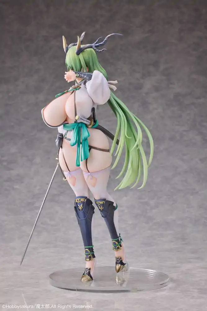 Original Character PVC Statue 1/6 Dokuganryu-chan Illustrated by Mataro 30 cm termékfotó