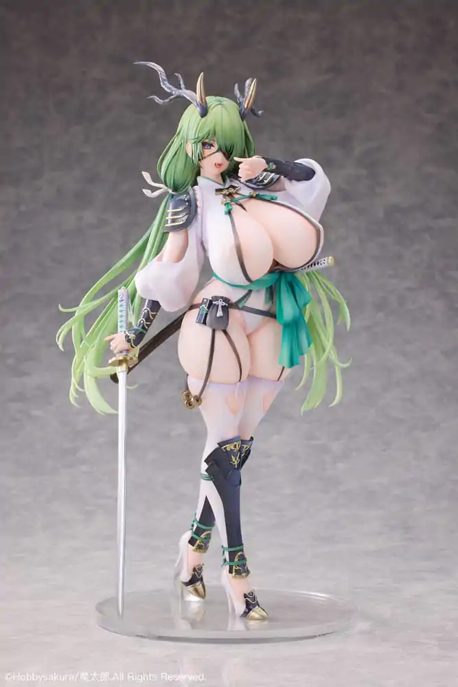 Original Character PVC Statue 1/6 Dokuganryu-chan Illustrated by Mataro 30 cm termékfotó