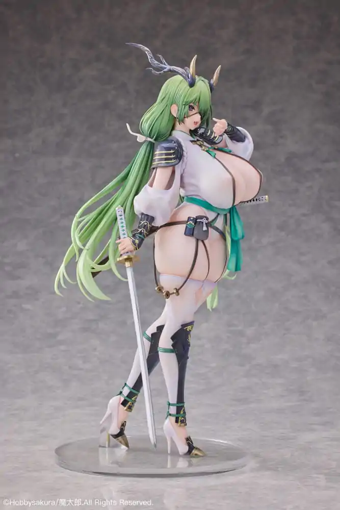 Original Character PVC Statue 1/6 Dokuganryu-chan Illustrated by Mataro 30 cm termékfotó