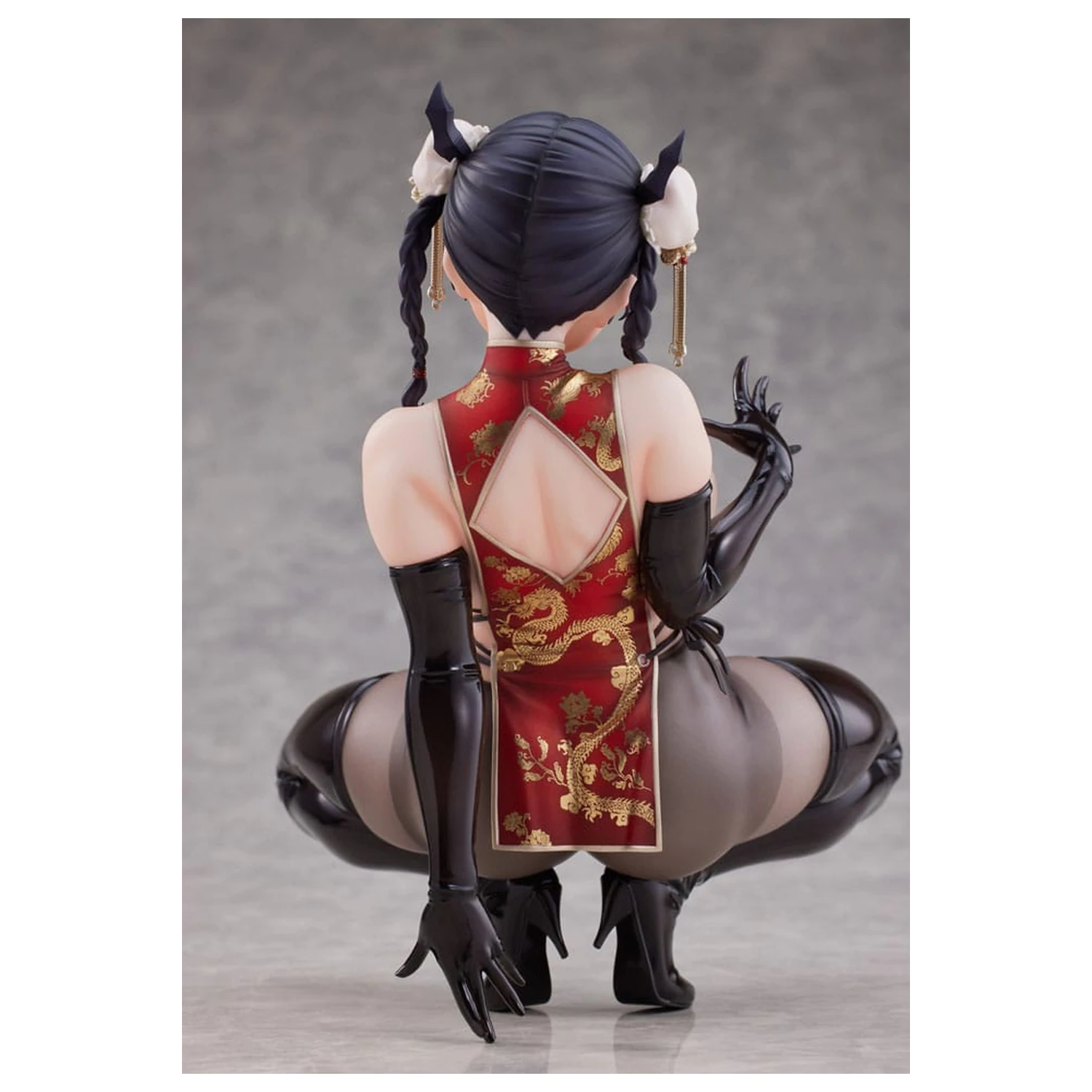 Original Character Statue 1/6 Dragon Chinese Dress Sugata no Ane no Tomodachi Illustrated by Daiki Kase 17 cm  product photo