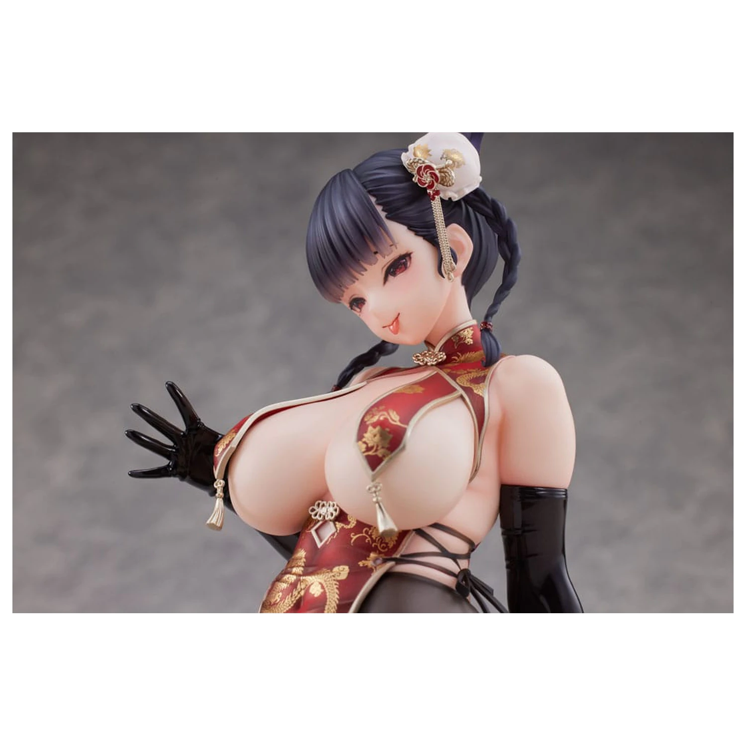 Original Character Statue 1/6 Dragon Chinese Dress Sugata no Ane no Tomodachi Illustrated by Daiki Kase 17 cm  product photo
