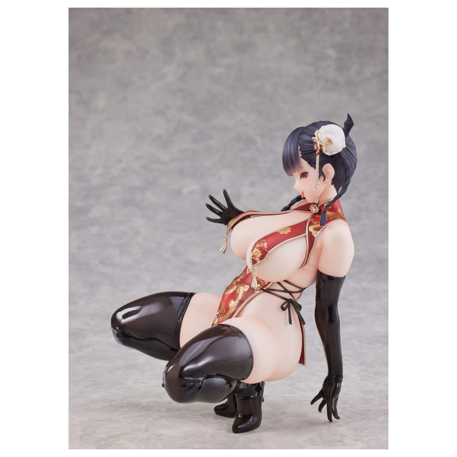 Original Character Statue 1/6 Dragon Chinese Dress Sugata no Ane no Tomodachi Illustrated by Daiki Kase 17 cm  product photo