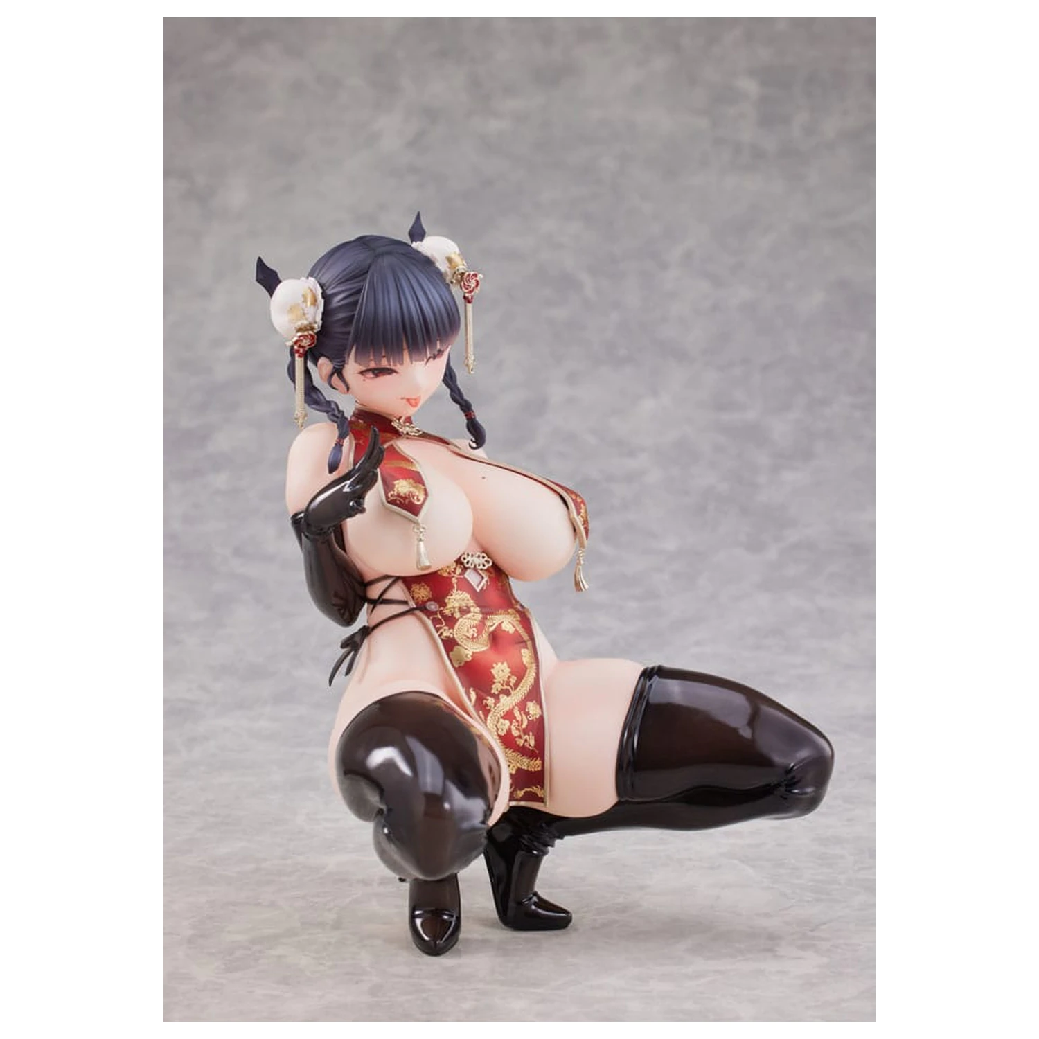 Original Character Statue 1/6 Dragon Chinese Dress Sugata no Ane no Tomodachi Illustrated by Daiki Kase 17 cm  product photo