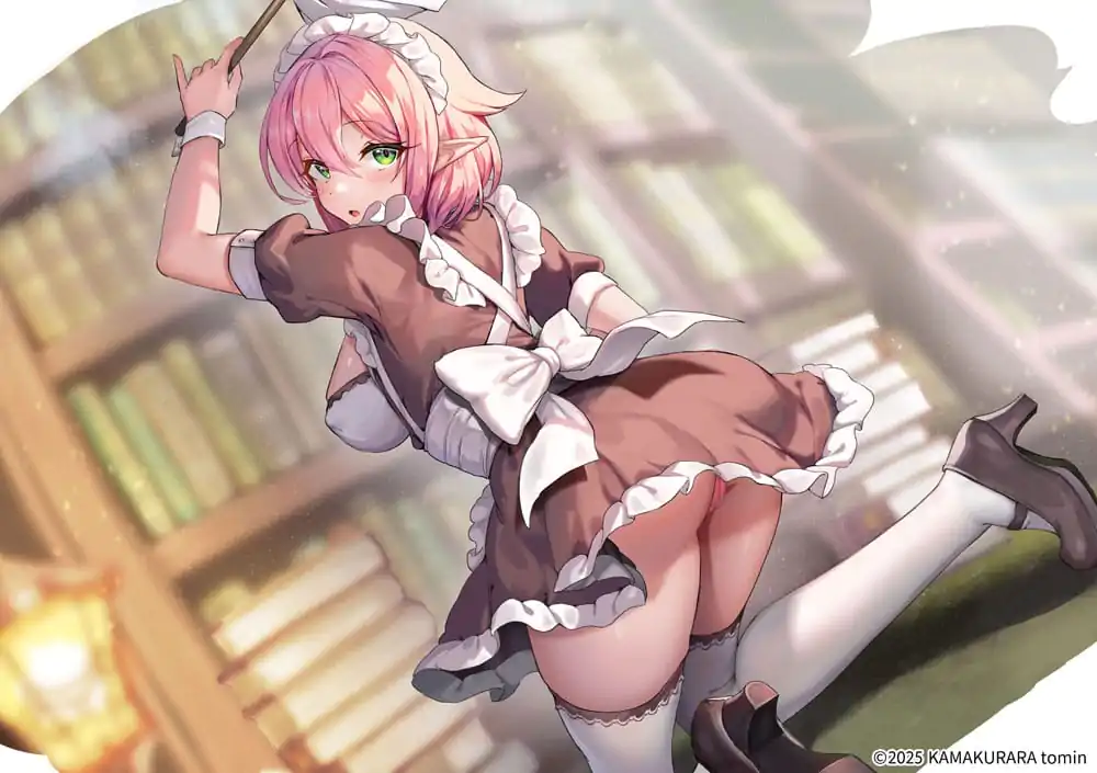 Original Character PVC Statue 1/6 Elf Maid&#039;s Elf Maid&#039;s Service Rosetta 19 cm product photo
