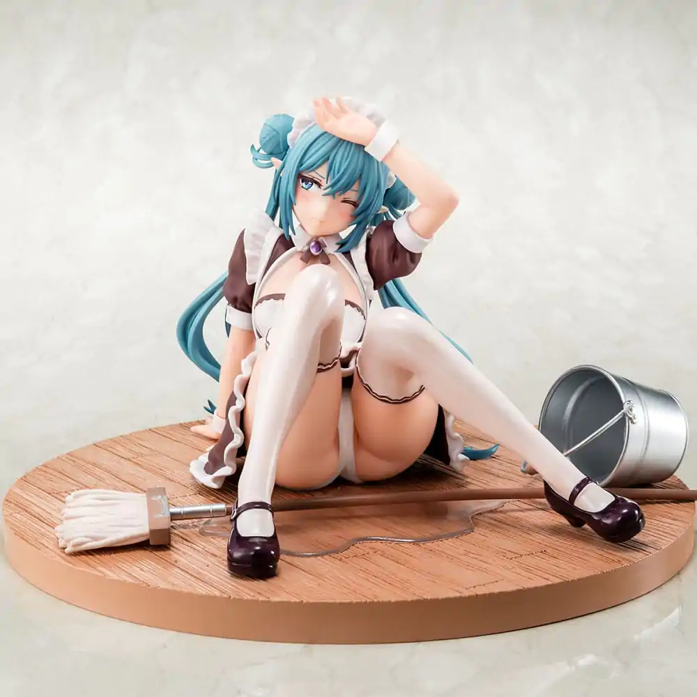 Original Character PVC Statue 1/6 Elf Maid's Sexual Servicing Lime 17 cm product photo