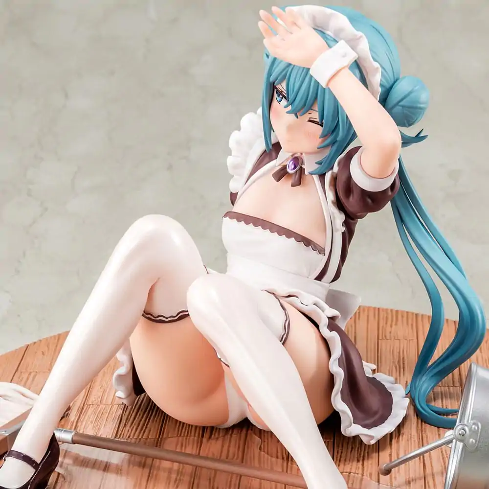 Original Character PVC Statue 1/6 Elf Maid's Sexual Servicing Lime 17 cm product photo