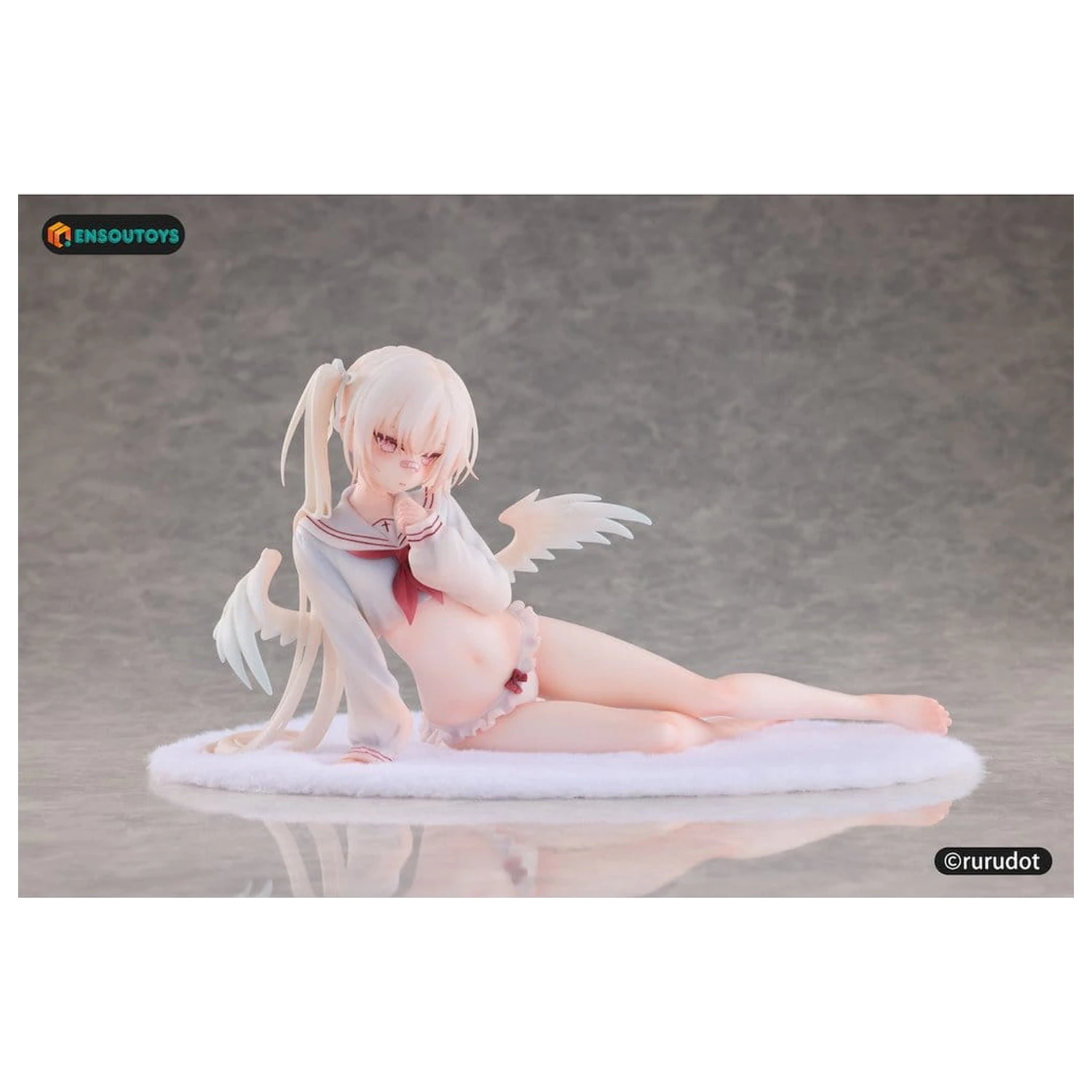 Original Character PVC Figure 1/6 Eru illustration by rurudo 13 cm product photo