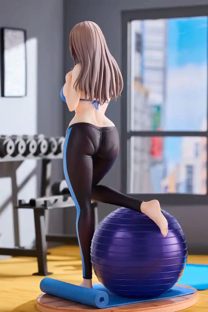 Original Character Statue 1/6 Exercise Girl Aoi 28 cm product photo