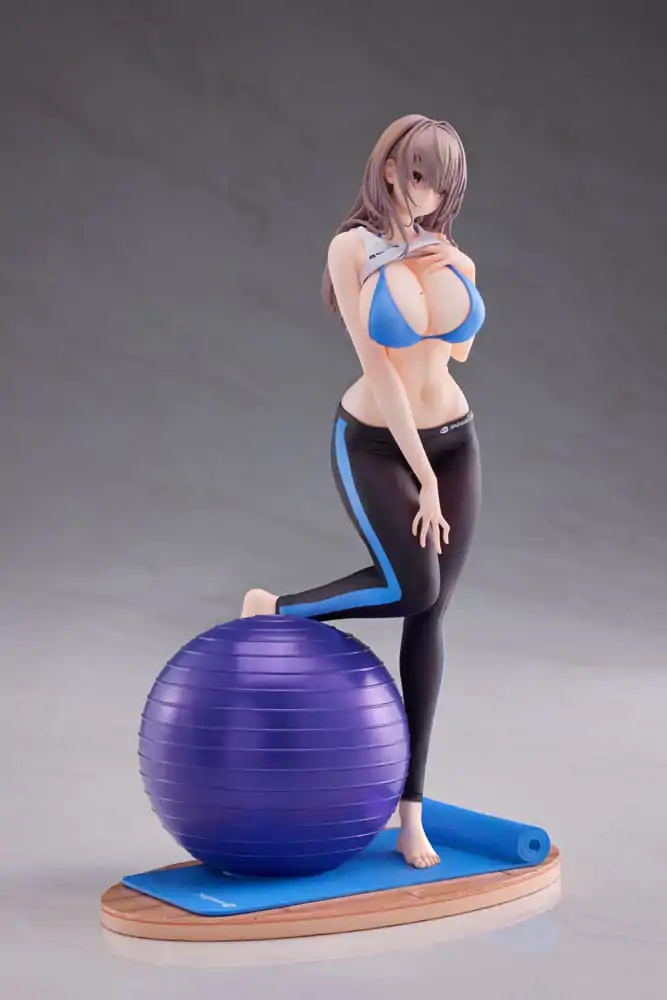 Original Character Statue 1/6 Exercise Girl Aoi 28 cm product photo