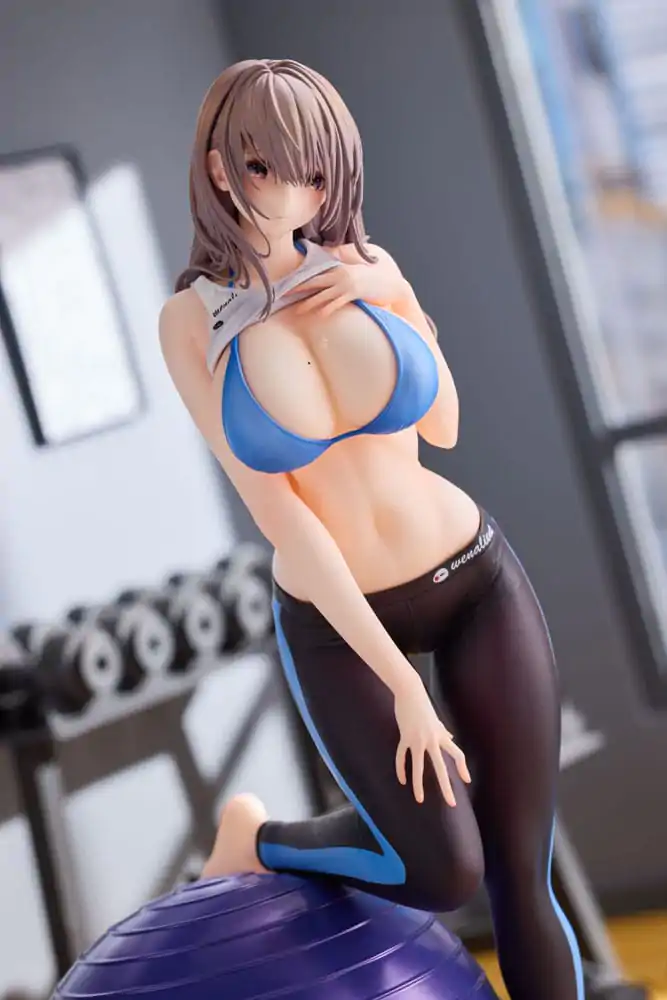 Original Character Statue 1/6 Exercise Girl Aoi 28 cm product photo