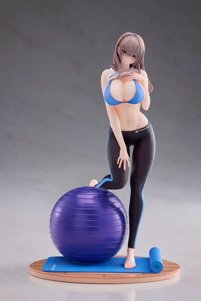Original Character Statue 1/6 Exercise Girl Aoi 28 cm product photo