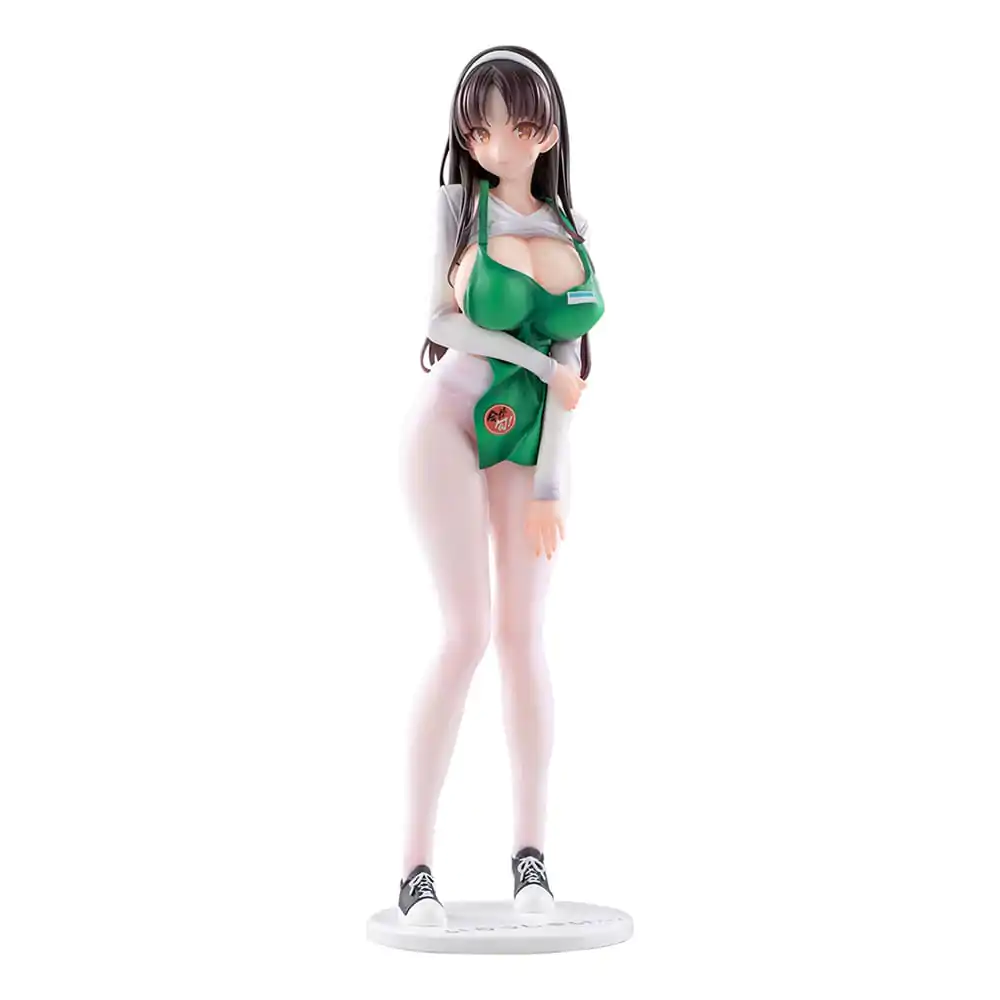 Original Character Statue 1/6 First Business! Mari Hanamiya the Gentle Shop Assistant illustration by POPQN 28 cm   product photo