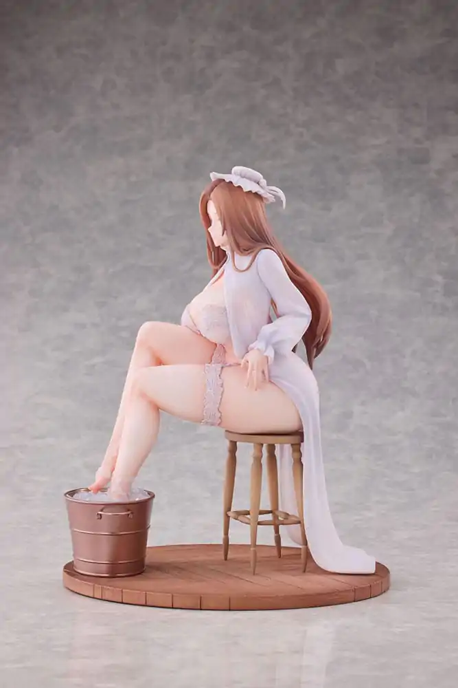 Original Character PVC Statue 1/6 Footbath - Edea DX Ver. Additional Bonus 23 cm product photo