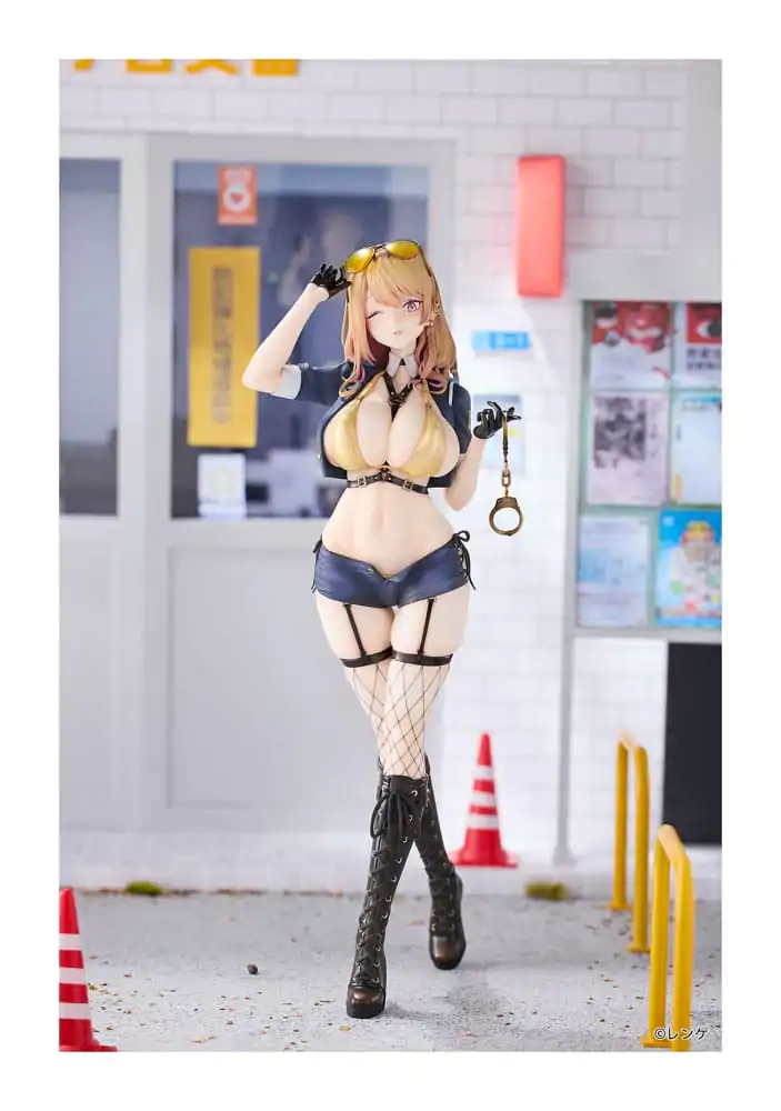 Original Character PVC Statue 1/6 Gal Policewoman Takanashi Arisa Deluxe Edition 27 cm product photo