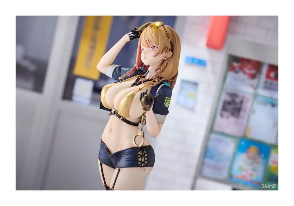 Original Character PVC Statue 1/6 Gal Policewoman Takanashi Arisa Deluxe Edition 27 cm product photo