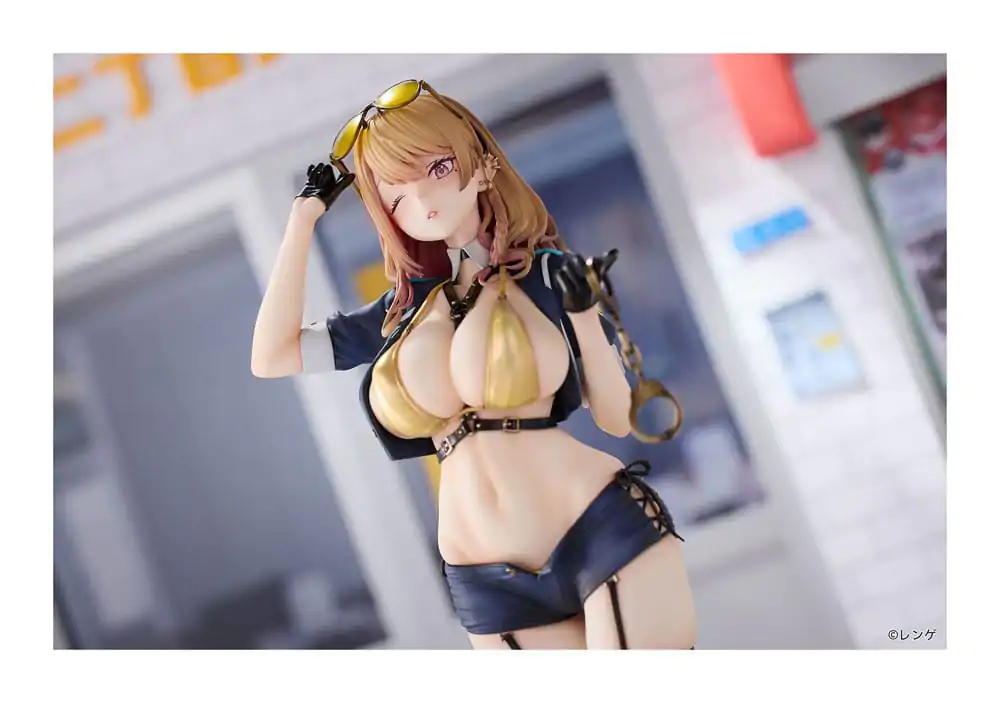 Original Character PVC Statue 1/6 Gal Policewoman Takanashi Arisa Deluxe Edition 27 cm product photo
