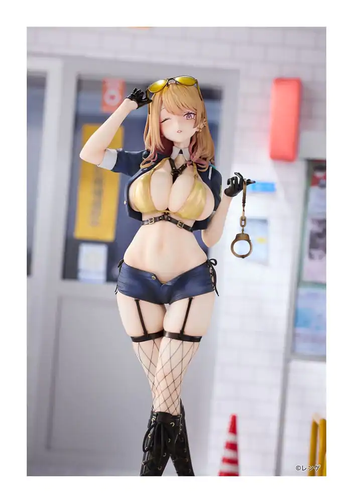 Original Character PVC Statue 1/6 Gal Policewoman Takanashi Arisa Normal Edition 27 cm product photo