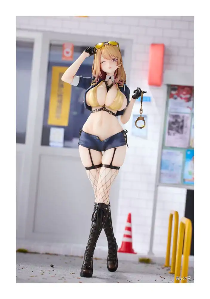 Original Character PVC Statue 1/6 Gal Policewoman Takanashi Arisa Normal Edition 27 cm product photo