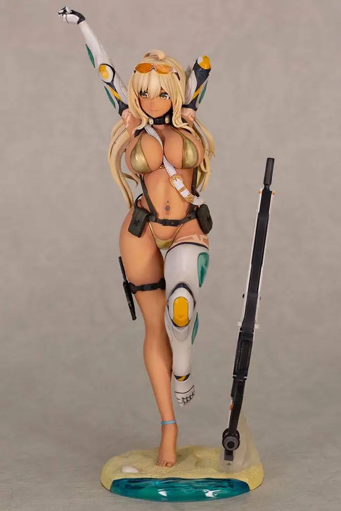 Original Character PVC Statue 1/6 Gal sniper illustration by Nidy-2D- DX Ver. 30 cm product photo