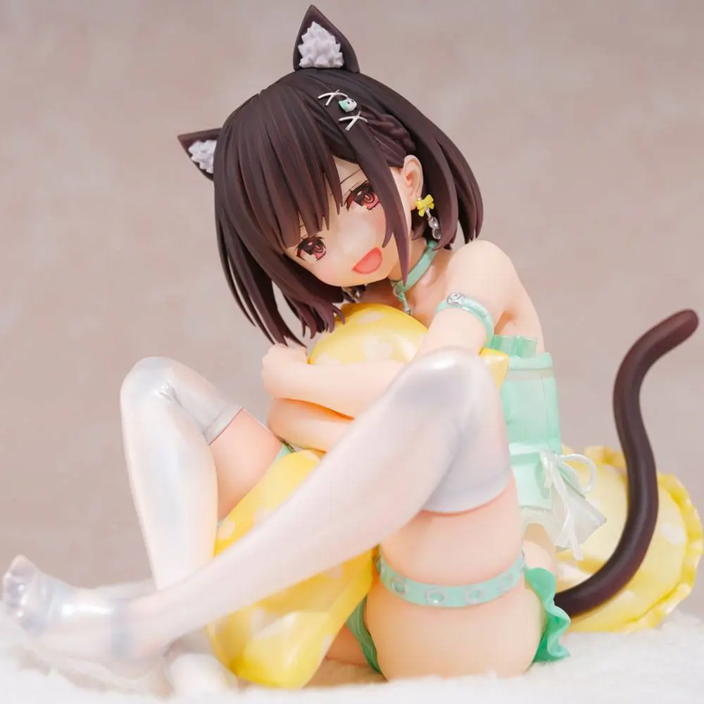 Original Character PVC 1/6 Gaou Ayaka chan Mint Green Ver. 14 cm termékfotó