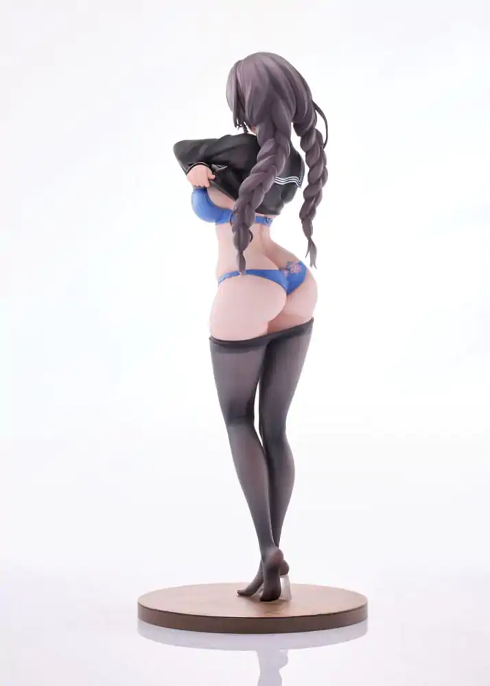 Original Character PVC Statue 1/6 Gap Glasses Girl Who Doesn't Want To Take Physical Education Class 28 cm product photo