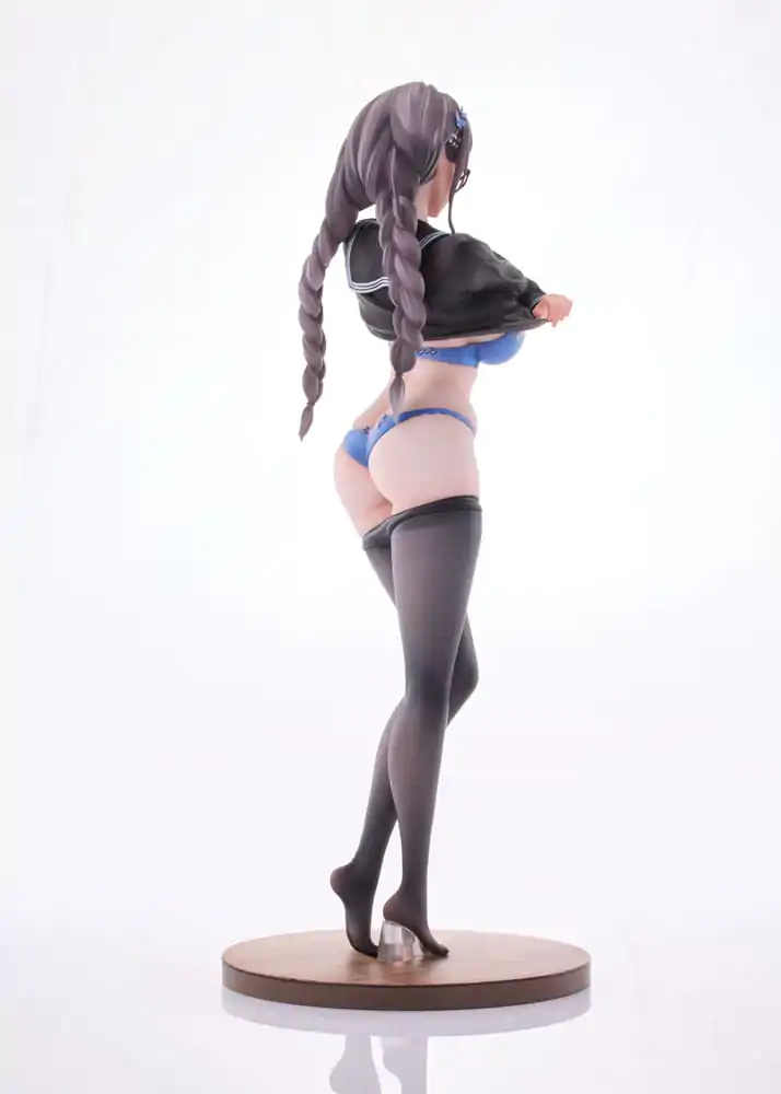 Original Character PVC Statue 1/6 Gap Glasses Girl Who Doesn't Want To Take Physical Education Class 28 cm product photo