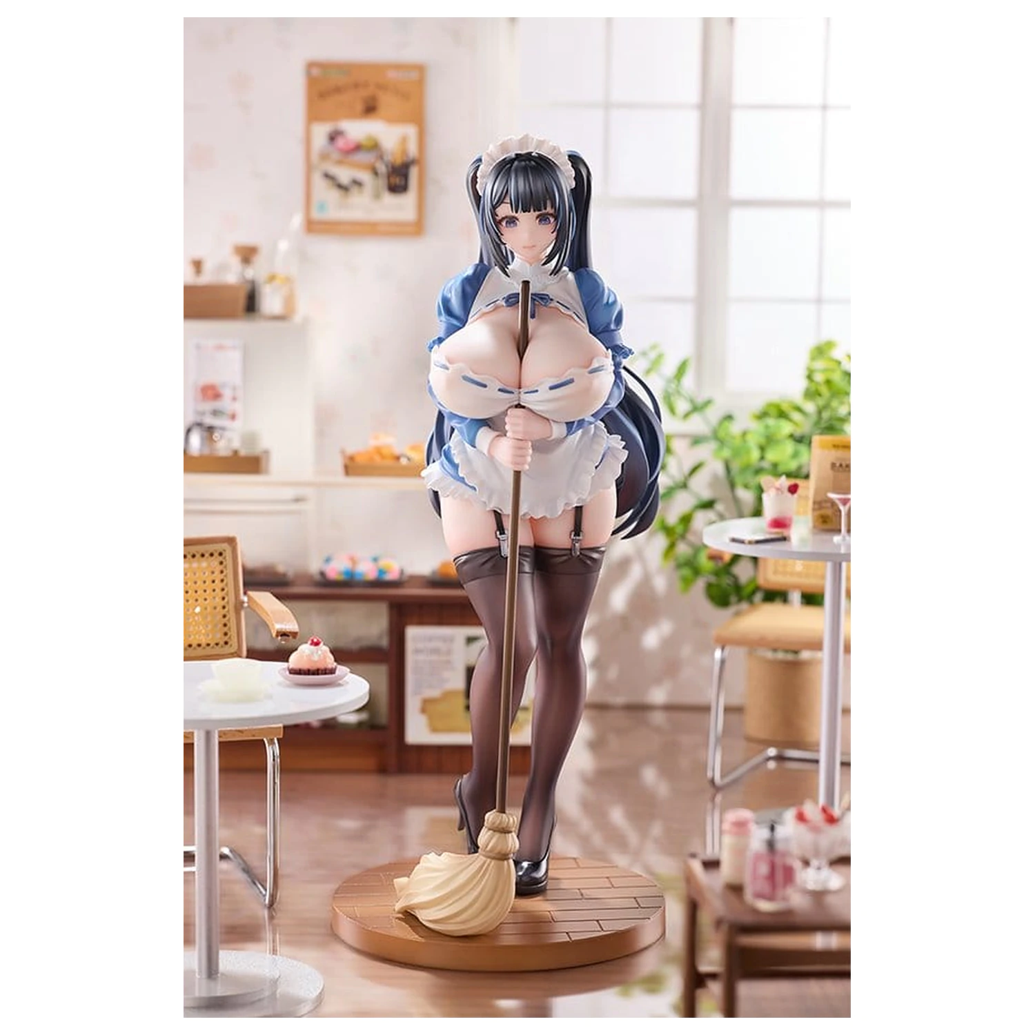 Original Character Statue 1/6 Hasami Maid - Meru Hasama Illustration by Oekakizuki 29 cm       product photo