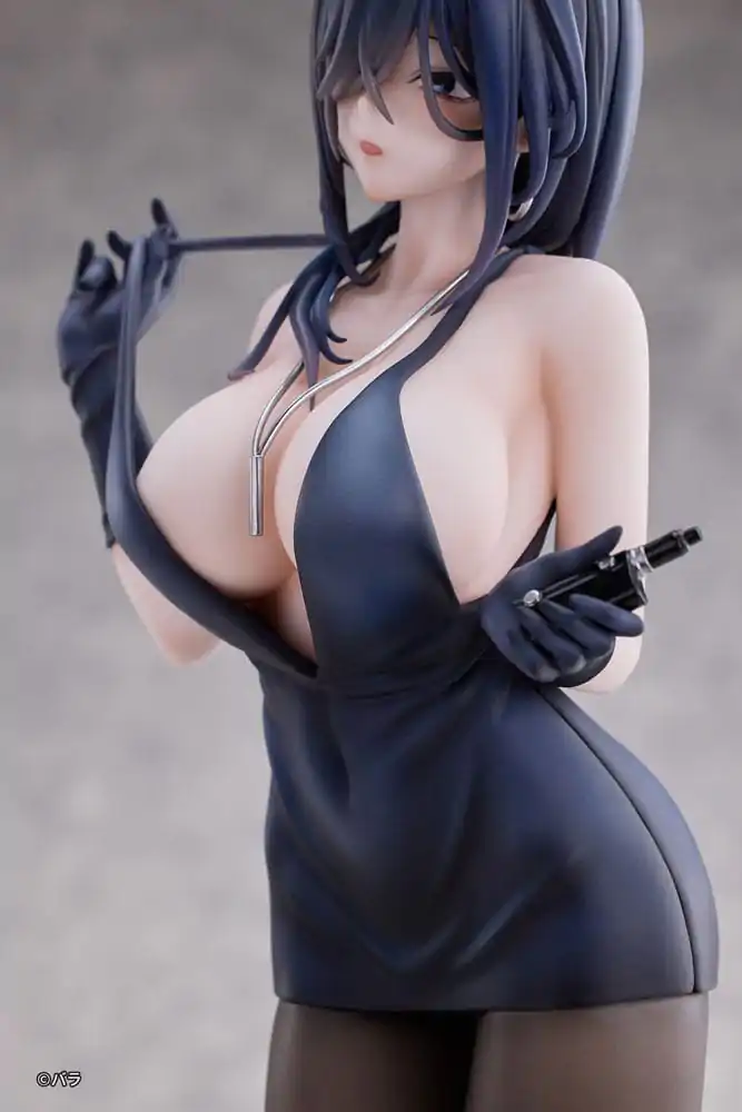 Original Character PVC Statue 1/6 Ishimi Yokoyama Black One-piece Dress Ver. illustration by Bara 28 cm termékfotó