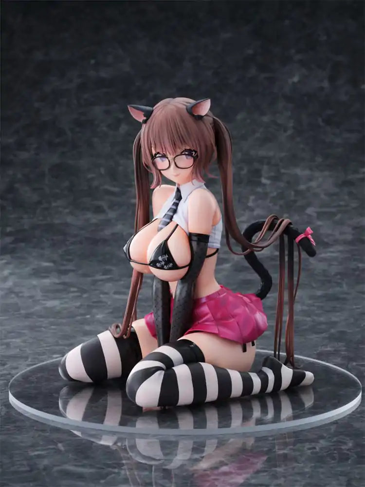 Original Character Statue 1/6 Itazura Cat miumiu Illustrated by Mataro 17 cm product photo